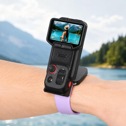 For Insta360 Luna Ultra Wrist Strap Mount Frame Remote Screen Holder