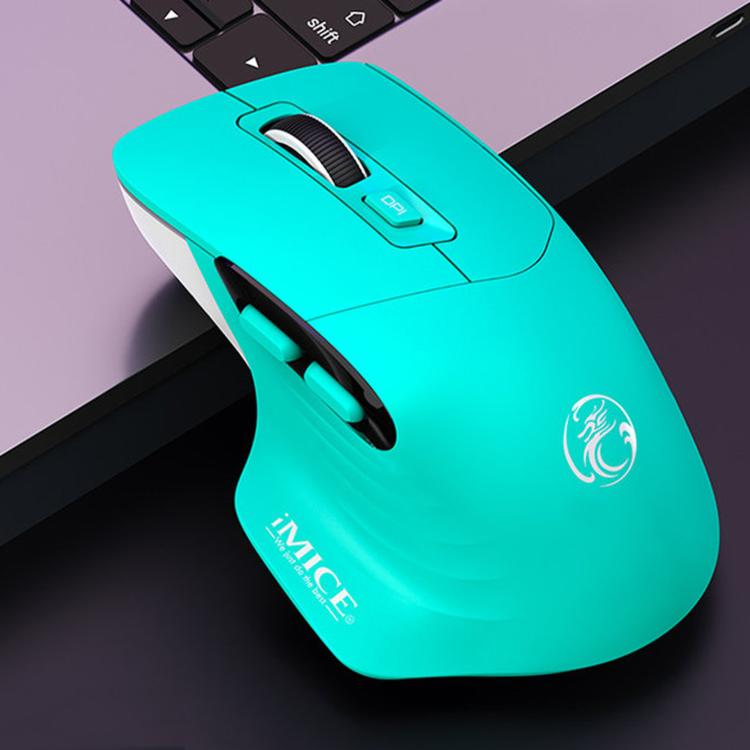 IMICE G209 Wireless Mouse Dual Mode Bluetooth 2.4G Ergonomic Rechargeable Optical Mice