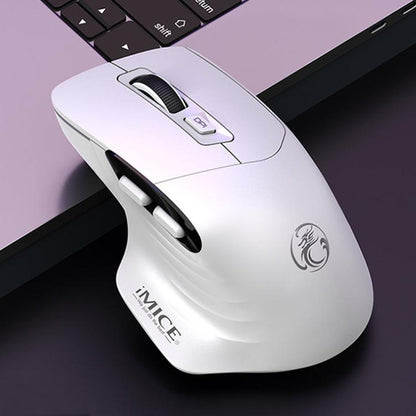 IMICE G209 Wireless Mouse Dual Mode Bluetooth 2.4G Ergonomic Rechargeable Optical Mice