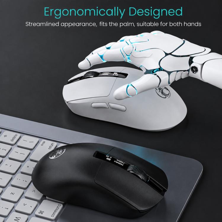 iMICE G200 Tri-Mode Wireless Gaming Bluetooth Mouse Lightweight Office Mouse With Display