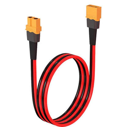 XT60 Male/Female Extension Cable 30A Mobile Energy Storage Pure Copper Connector, 0.61m, 0.91m, 1.83m, 3.66m, 6.1m, 9.15m, 12.1m, 15.2m