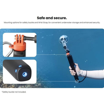 For Insta360 X6 / X4 Air / X5 / Ace Pro 2 Original Underwater Selfie Stick With Remote, Underwater Selfie Stick
