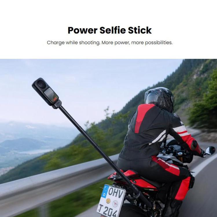 For Insta360 X6 Original Power Selfie Stick, Power Selfie Stick