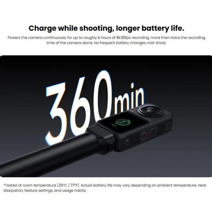 For Insta360 X6 Original Power Selfie Stick, Power Selfie Stick
