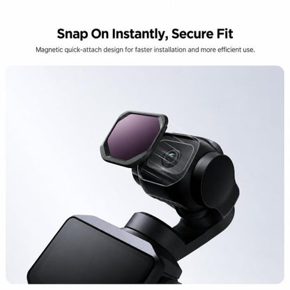 3 PCS For Insta360 Luna Pro Original ND4+ND16+ND64 Filters, ND4+ND16+ND64 Filters