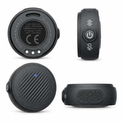 For Insta360 X6 / Luna Ultra / X4 Air / GO Ultra Original 2 In 1 Mic Air, Transmitter + Receiver, Mic Air