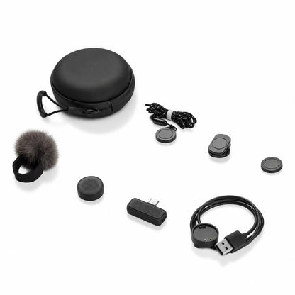 For Insta360 X6 / Luna Ultra / X4 Air / GO Ultra Original 2 In 1 Mic Air, Transmitter + Receiver, Mic Air
