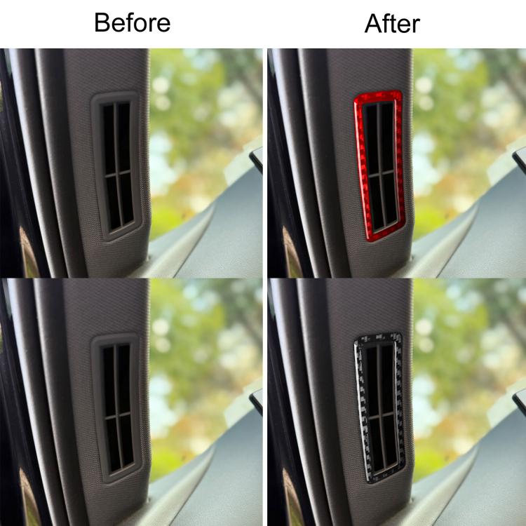 For BMW 5 Series i5 G60 / G68 2023-2026 Dashboard Both Sides Air Vent Car Sticker