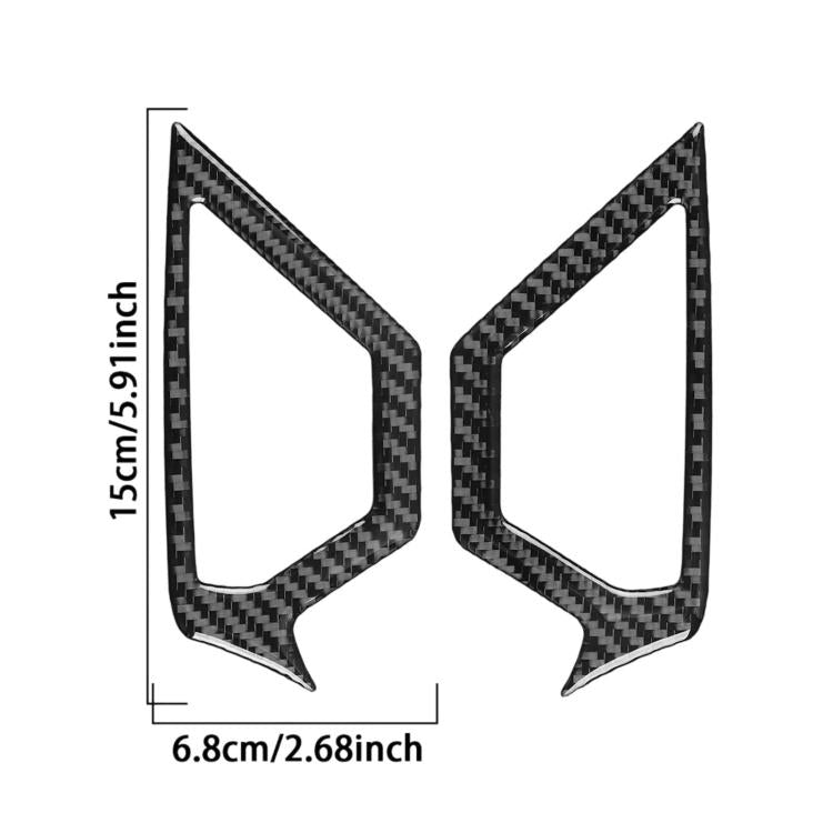 For BMW 5 Series i5 G60 / G68 2023-2026 Reading Light Decor Frame Car Sticker