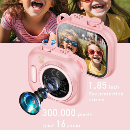 KC01 Kids Digital Camera Toy With 1.85 Inch Screen Games Music Player & Torch