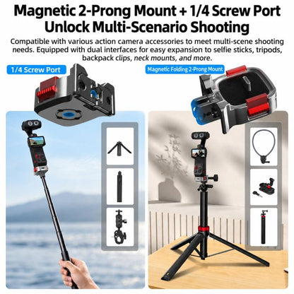 For Insta360 Luna Pro BRDRC Adapter/Expansion Quick-Release Charging Base
