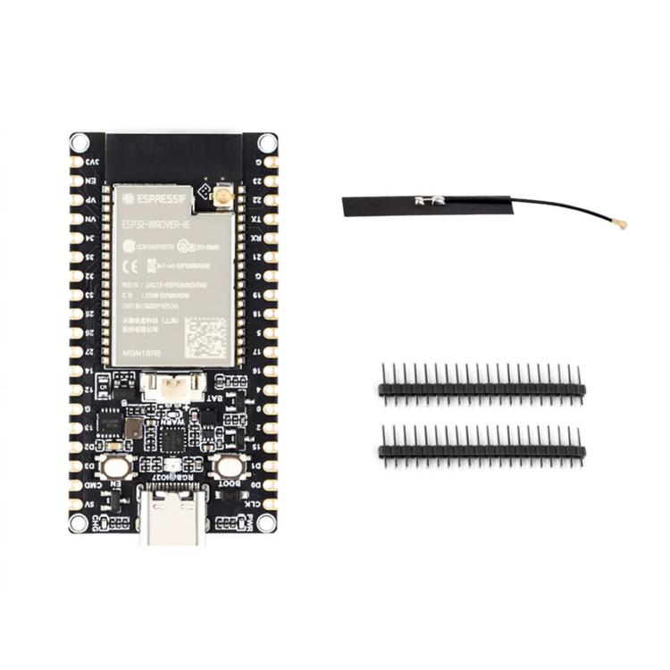 WAVESHARE ESP32 Microcontroller WiFi Development Board 32-Bit LX6 Dual-Core Processor, WROOM-32E-N4, WROOM-32UE-N16, WROVER-E-N16R8, WROVER-IE-N16R8