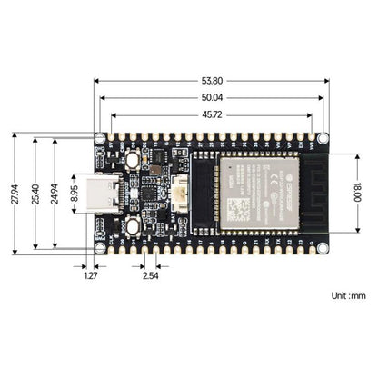 WAVESHARE ESP32 Microcontroller WiFi Development Board 32-Bit LX6 Dual-Core Processor, WROOM-32E-N4, WROOM-32UE-N16, WROVER-E-N16R8, WROVER-IE-N16R8