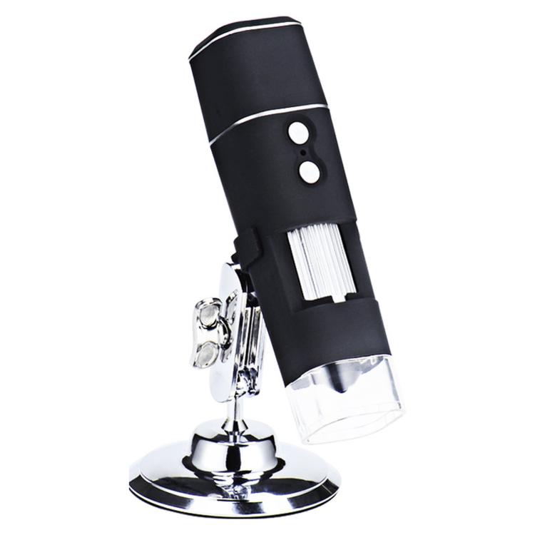 W01A Wireless Digital Microscope 1000X Handheld WiFi Borescope With 8 LED Lights, Rechargeable