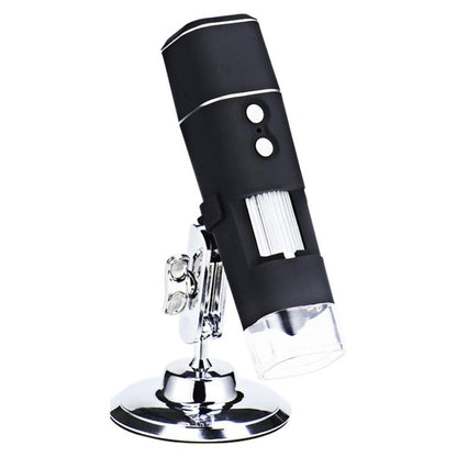 W01A Wireless Digital Microscope 1000X Handheld WiFi Borescope With 8 LED Lights, Rechargeable