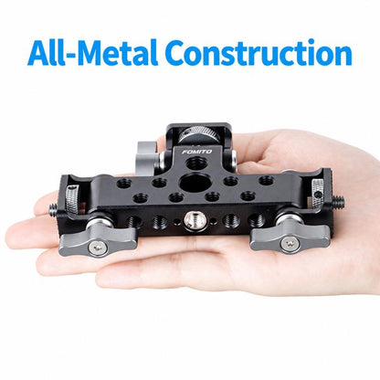 FOMITO Aluminum Alloy Three-Position Live Streaming Tripod Head Base