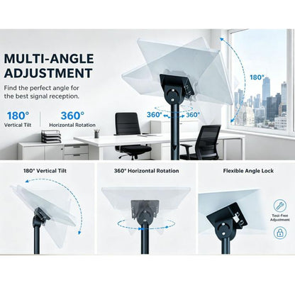 For Starlink Gen 3 Wall-mounted Telescopic Mount Bracket