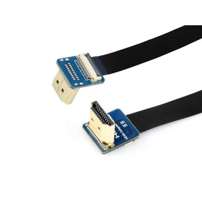 Waveshare HDMI-Compatible Adapter For DIY HDMI-Compatible Cable, Vertical, Vertical B, Horizontal, Horizontal B