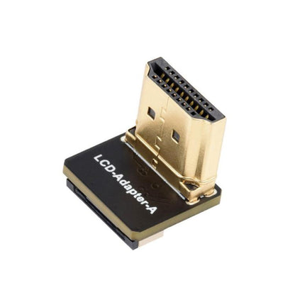 Waveshare HDMI-Compatible Adapter For DIY HDMI-Compatible Cable, Vertical, Vertical B, Horizontal, Horizontal B