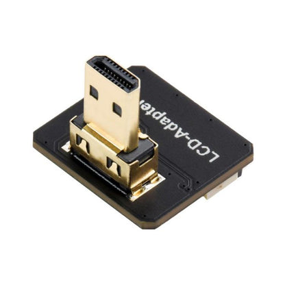 Waveshare Micro HDMI-Compatible Adapter For DIY HDMI-Compatible Cable, Vertical, Vertical B, Horizontal, Horizontal B