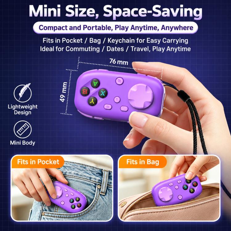 BSP Y05 Mini Pocket Bluetooth Game Controller Portable Wireless Gamepad