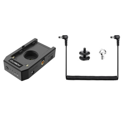 FOMITO NP-45W Multi-Function NP-F Battery Plate Multi-Port Output Battery Power Supply Base, NP-45W