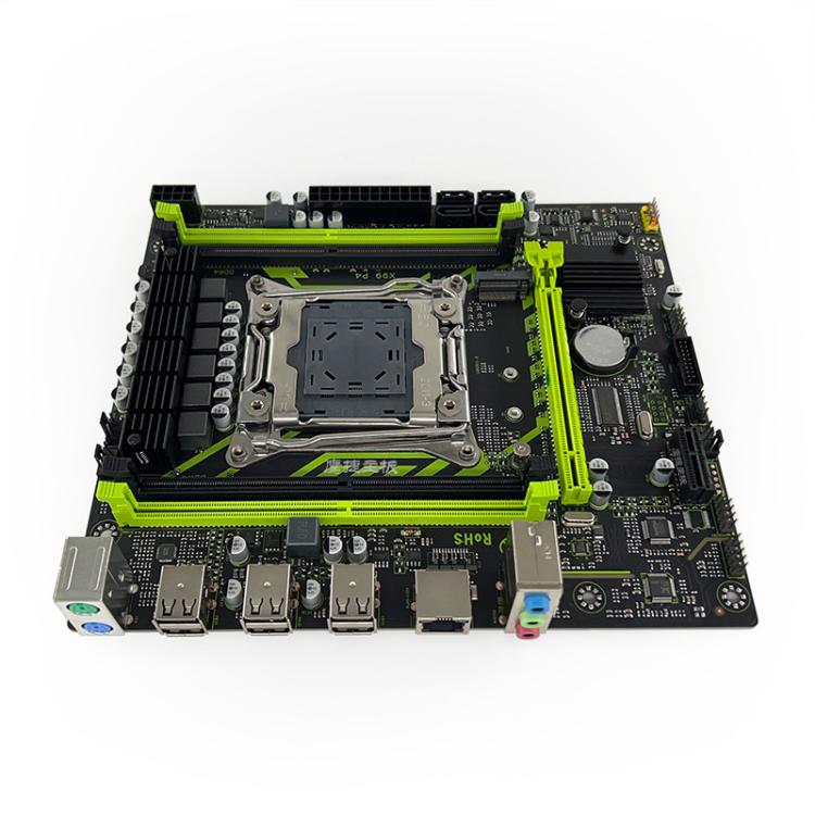 Yingjie X99-P4 M-ATX LGA 2011-3 DDR4 Computer Motherboard For Intel Xeon E5 2678 2680 V3 V4, X99-P4