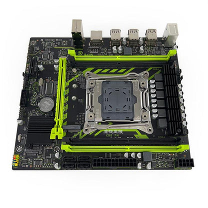 Yingjie X99-P4 M-ATX LGA 2011-3 DDR4 Computer Motherboard For Intel Xeon E5 2678 2680 V3 V4, X99-P4