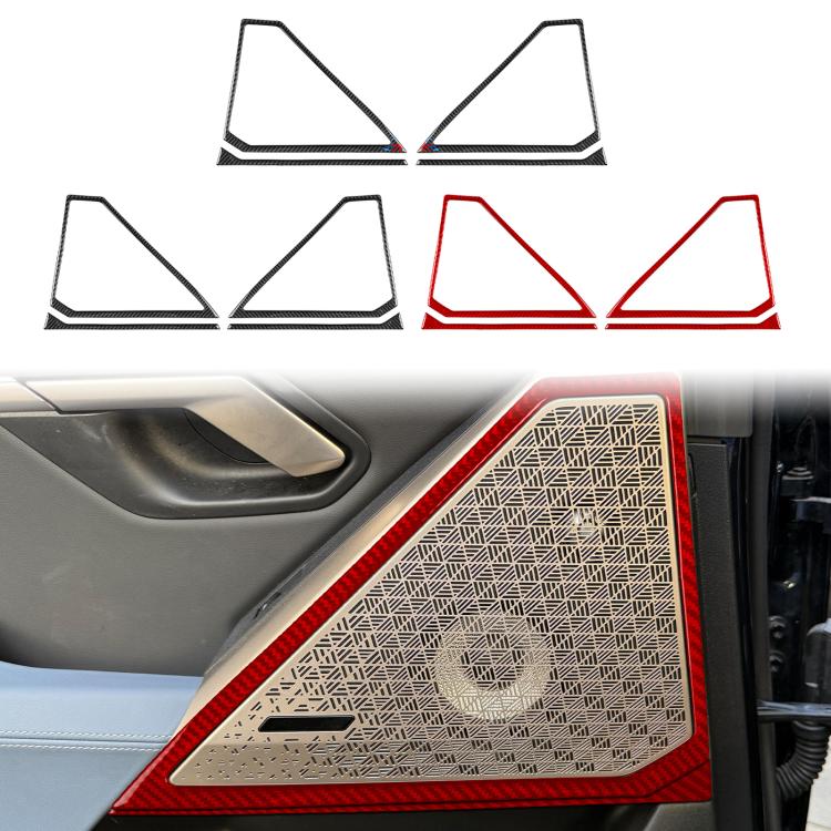 For BMW 5 Series i5 G60 / G68 2023-2026 Rear Door Speaker Decor Sticker