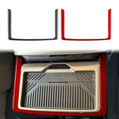 For BMW 5 Series i5 G60 / G68 2023-2026 Rear Seat Storage Outer Frame Car Sticker