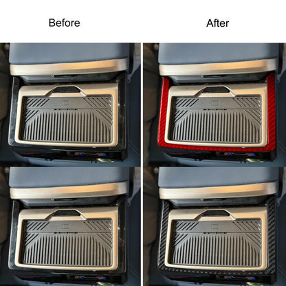 For BMW 5 Series i5 G60 / G68 2023-2026 Rear Seat Storage Outer Frame Car Sticker