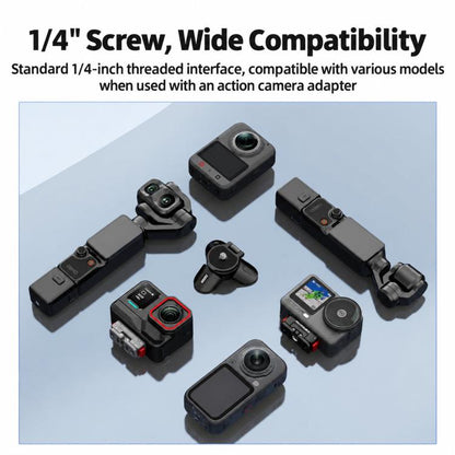 For DJI Osmo Pocket 4P / Insta360 X6 BRDRC Magnetic Foldable Tripod