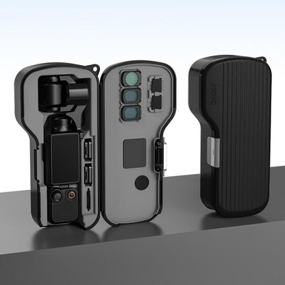 For DJI Osmo Pocket 4 / 3 BRDRC Lens Screen Drop-resistant Storage Protective Case