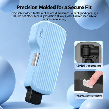 For DJI Osmo Pocket 4 / 3 BRDRC Lens Screen Drop-resistant Storage Protective Case