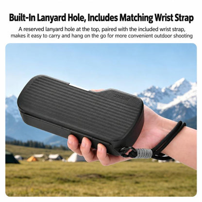 For DJI Osmo Pocket 4 / 3 BRDRC Lens Screen Drop-resistant Storage Protective Case