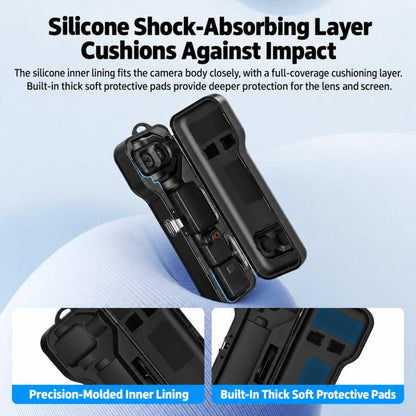 For DJI Osmo Pocket 4P BRDRC Screen Lens Protective Case Filter Storage Box