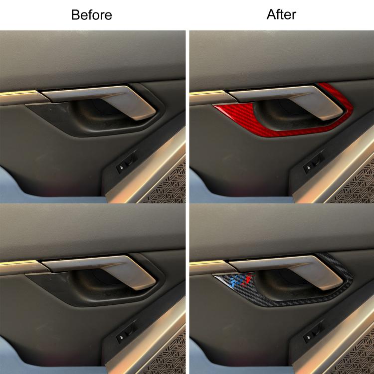 For BMW 5 Series i5 G60 / G68 2023-2026 Car Door Handle Decor Sticker Set