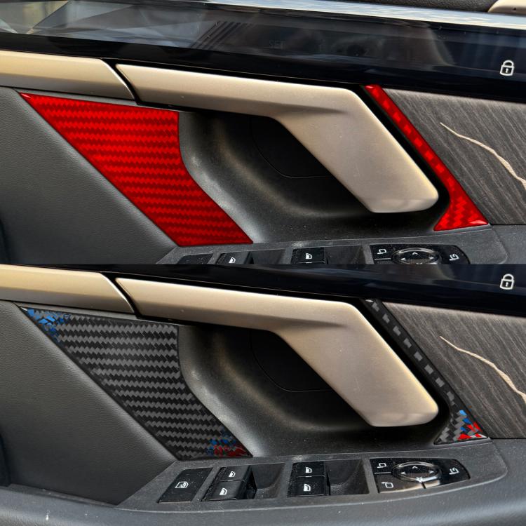 For BMW 5 Series i5 G60 / G68 2023-2026 Car Door Handle Decor Sticker Set