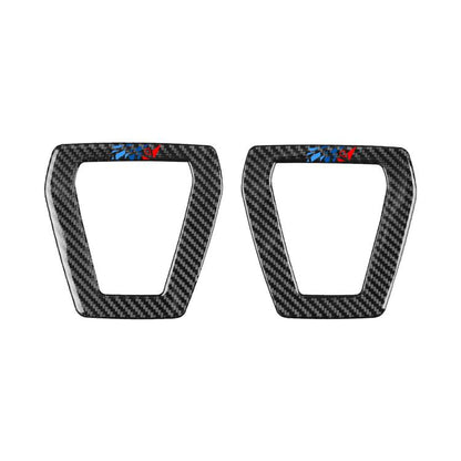 For BMW 5 Series i5 G60 / G68 2023-2026 Rear USB Charging Panel Outer Frame Sticker