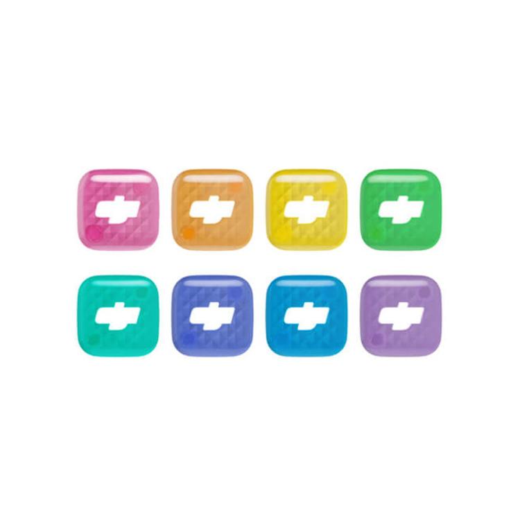 Original Multi-Color Magnetic Front Cover Set For DJI Mic Mini 2S, Multi-Color Magnetic Front Cover Set