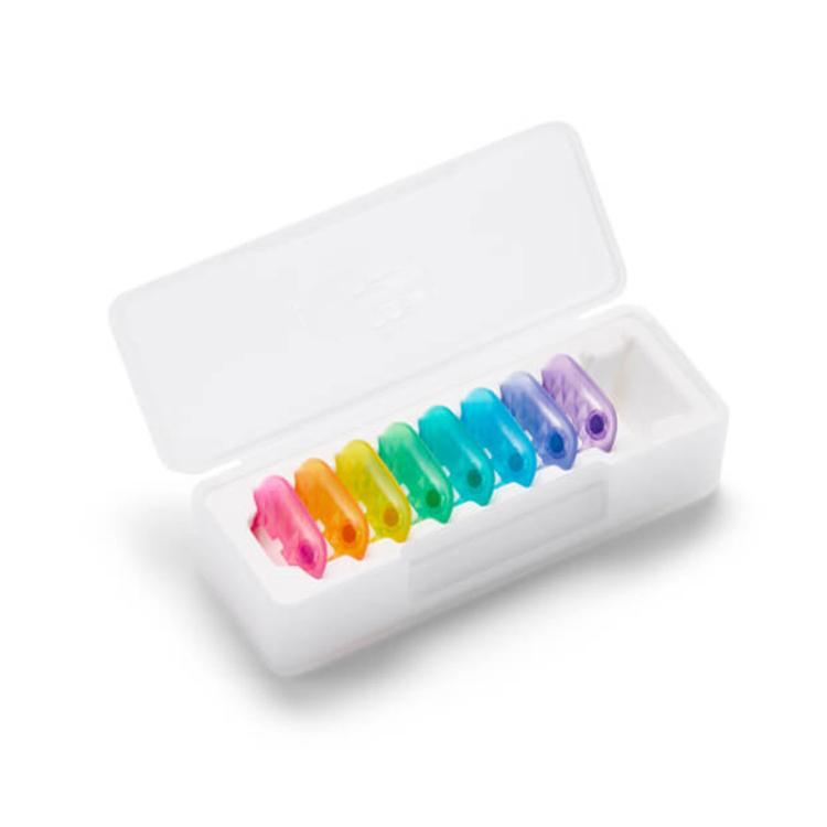 Original Multi-Color Magnetic Front Cover Set For DJI Mic Mini 2S, Multi-Color Magnetic Front Cover Set