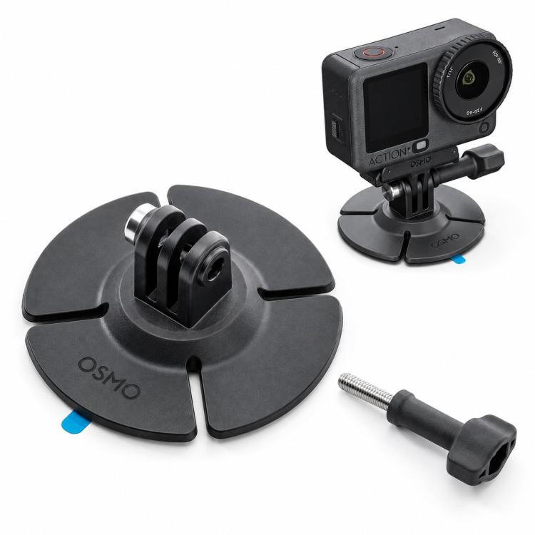 Original Osmo Flexible Adhesive Base Kit For DJI Osmo Action 6 / Action 5 Pro / 4 / 3, Flexible Adhesive Base Kit