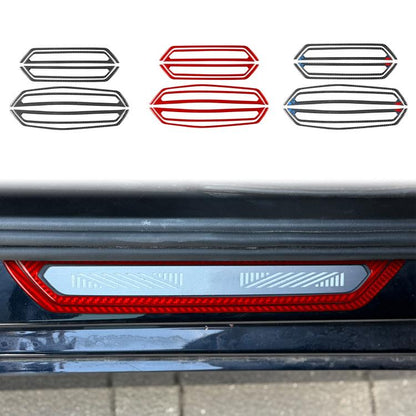 For BMW 5 Series i5 G60 / G68 2023-2026 Car Door Sill Decor Sticker Set