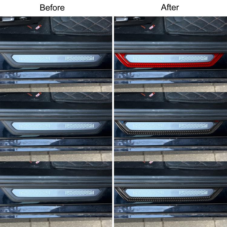For BMW 5 Series i5 G60 / G68 2023-2026 Car Door Sill Decor Sticker Set