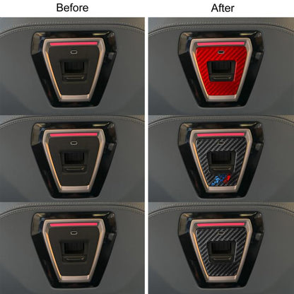 For BMW 5 Series i5 G60 / G68 2023-2026 Rear USB Charging Panel Car Sticker