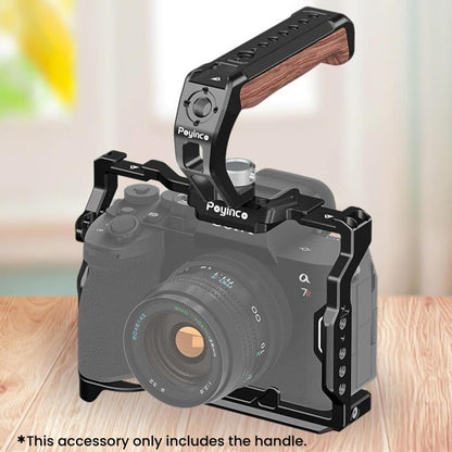 Poyinco ARRI-Style Locating Top Handle 1/4" Mount For SmallRig / Tilta Camera Cages