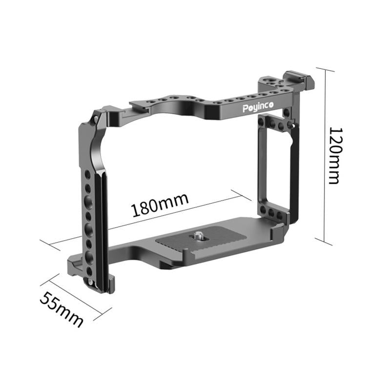 Poyinco Protective Camera Cage / Expansion Frame For Canon EOS 5D Mark II / EOS 5D Mark III / EOS 5D Mark IV / EOS 6D Mark II