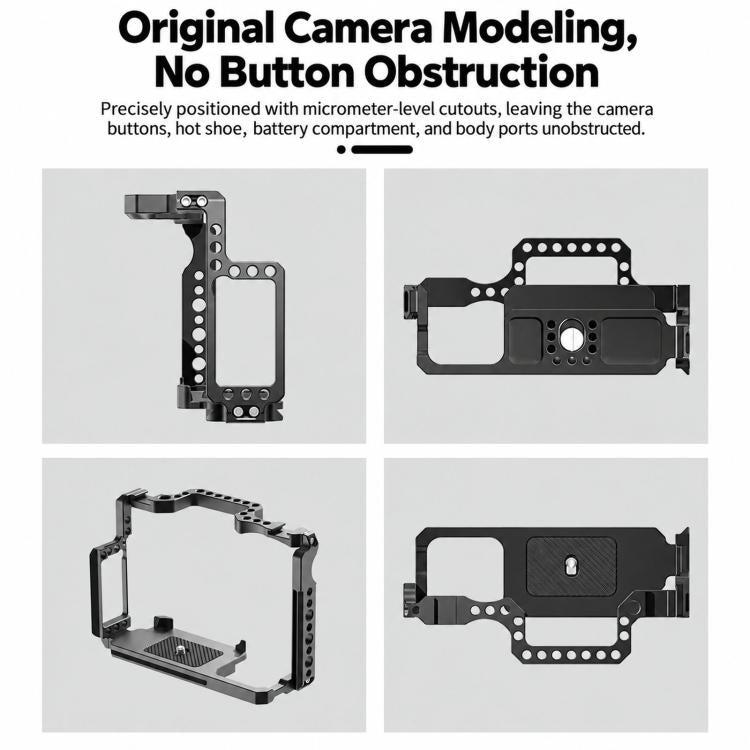 Poyinco Protective Camera Cage / Expansion Frame For Canon EOS 5D Mark II / EOS 5D Mark III / EOS 5D Mark IV / EOS 6D Mark II