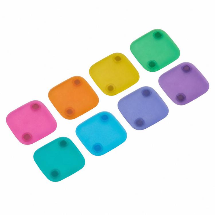 For DJI Mic Mini 2 Original Multi-Color Magnetic Front Cover 8-Piece Set, Multi-Color
