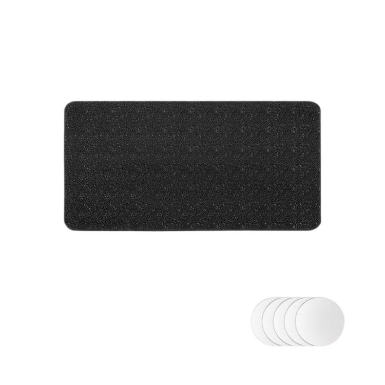 Leather-Grain Texture High-Temperature Resistant Anti-Slip Dashboard Mat, 18x13cm, 27x15cm, 40x20cm